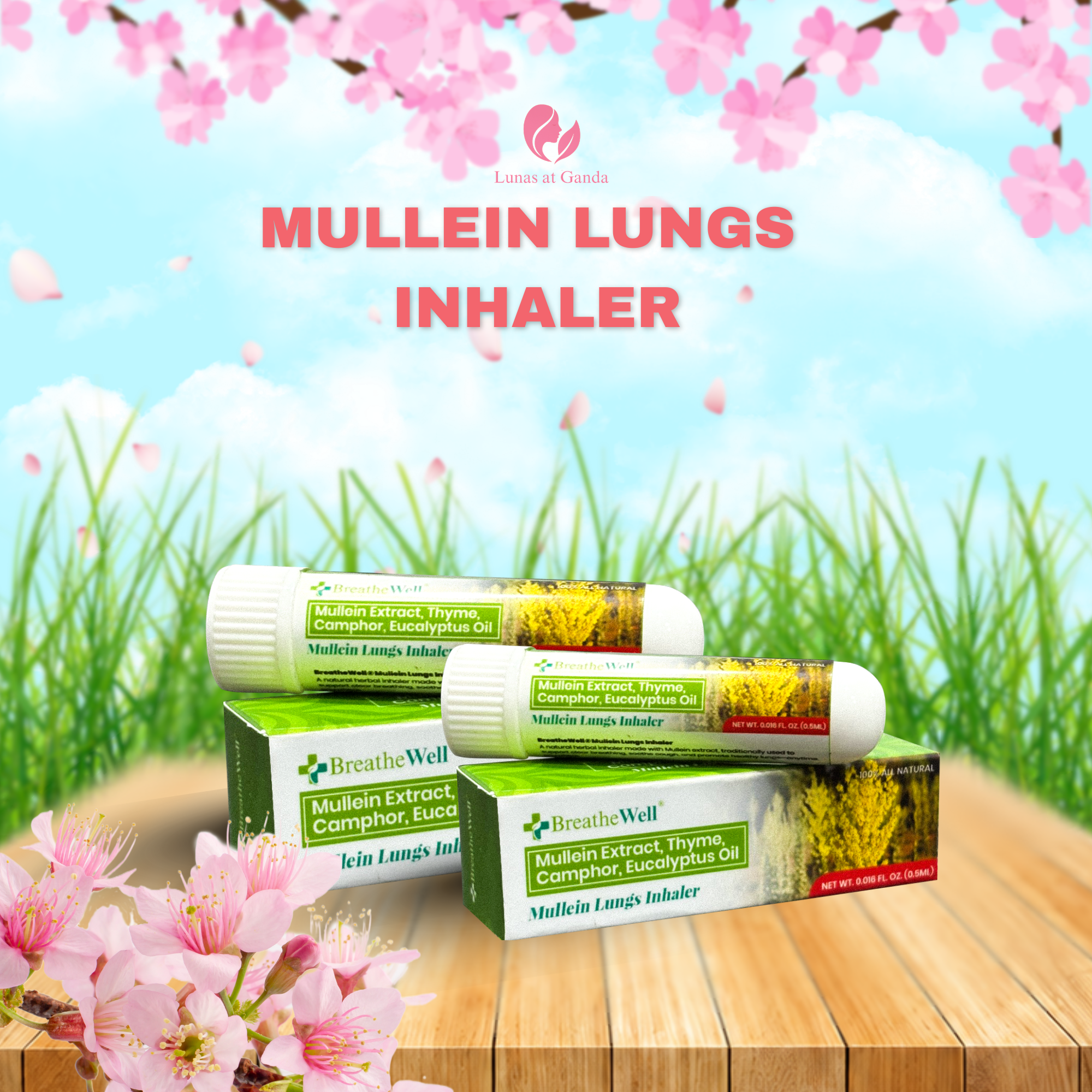 Mullein Lungs Inhaler Buy 1 Take 1
