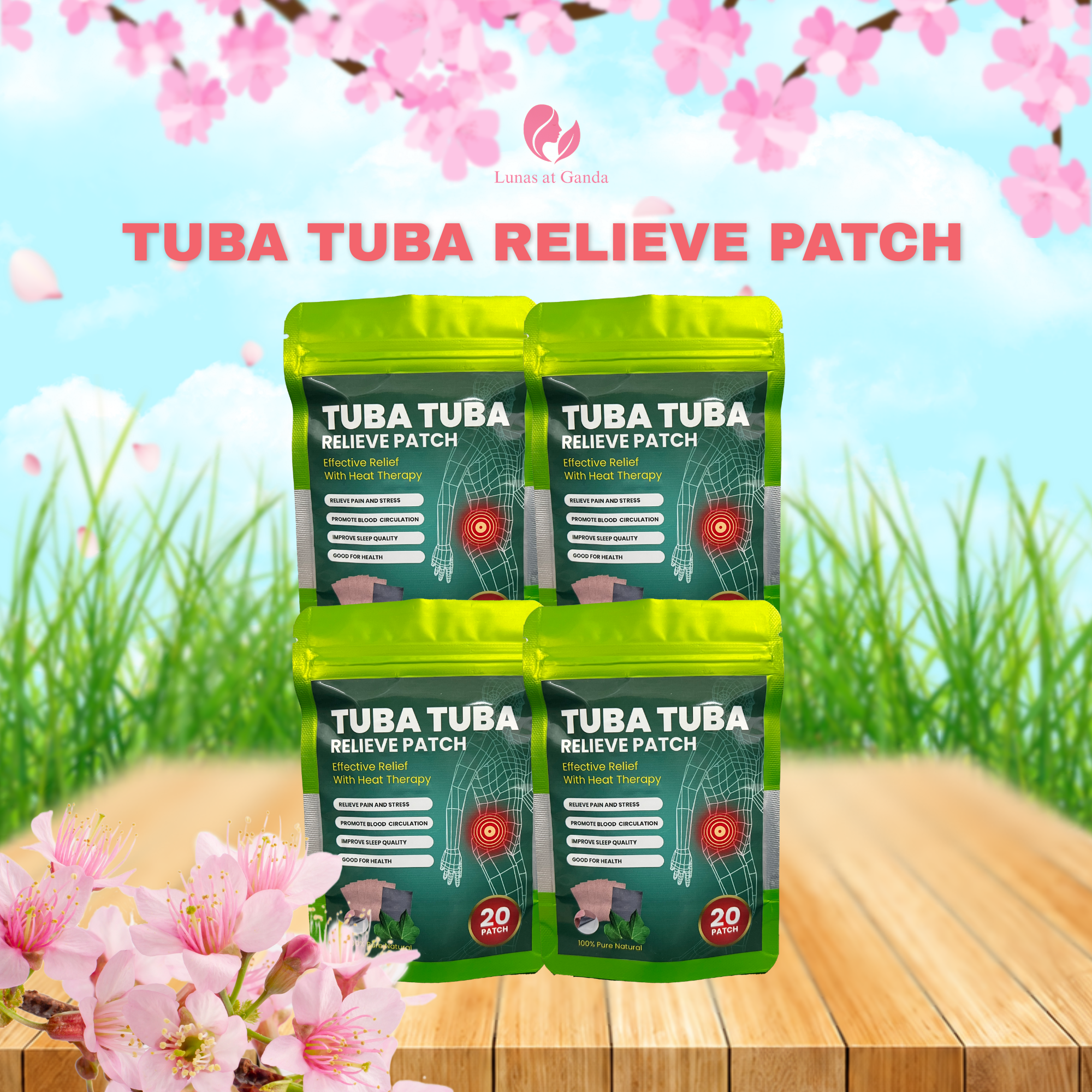 Tuba-Tuba Relieve Patch B1T3