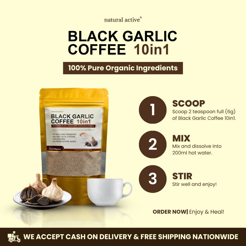 Black Garlic Coffee Buy 1 Take 1