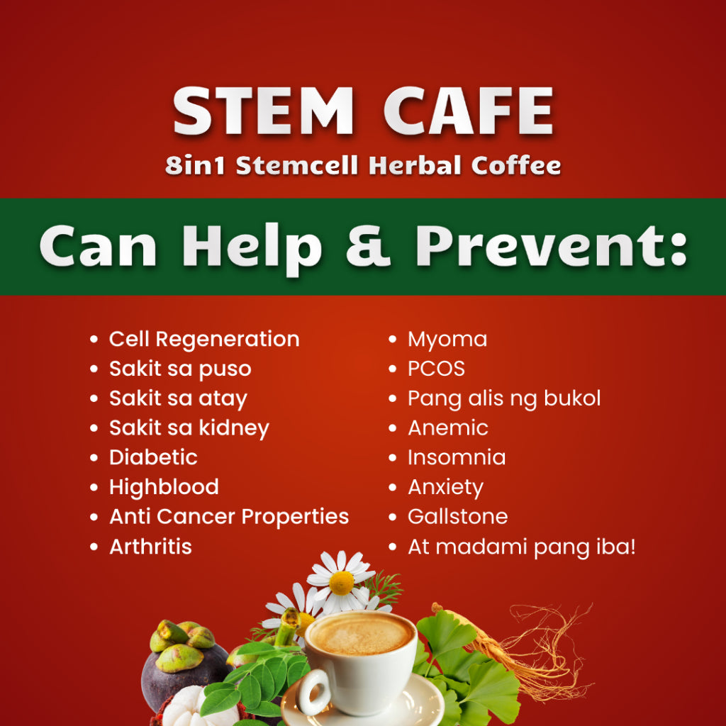 Stem Cafe 8 in 1 Herbal Coffee
