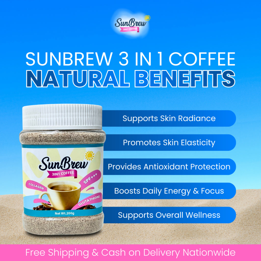 Sunbrew Coffee with Collagen & Glutathione